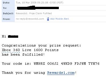 microsoft reward points codes